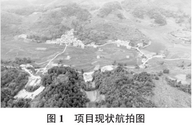 貴州貴陽(yáng)田園綜合體現(xiàn)狀航拍圖