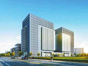 金?，F代都市工業港1號項目效果圖