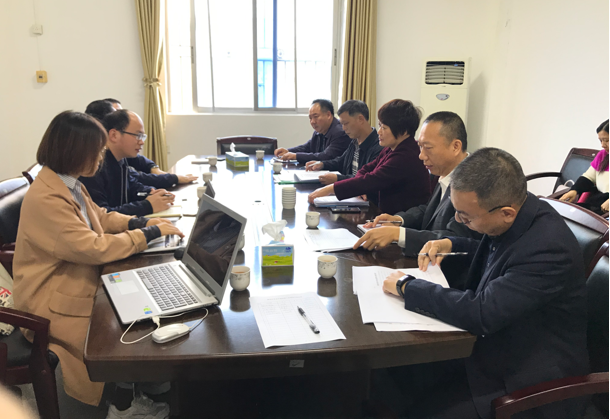 梅州市“十四五”規(guī)劃項目組與梅縣區(qū)各職能部門座談