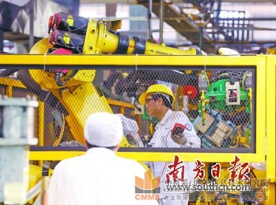 在“廣清一體化”的強力推動一下，一大批高新技術產業落戶清遠。