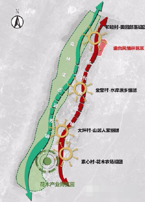 重慶臺農園打造靜觀田園綜合體項目，總投資約60億元