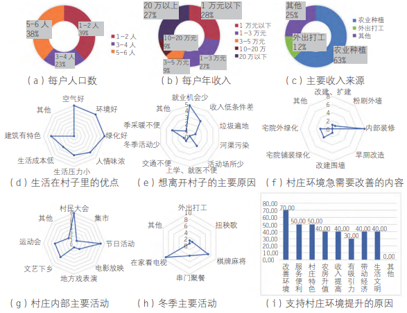 紅光村調研問卷數據統計結果