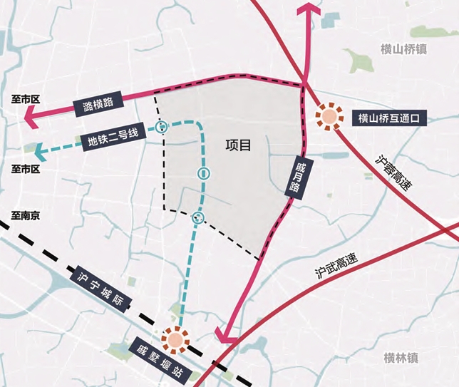 省莊片區交通條件示意圖 省莊片區交通條件示意圖