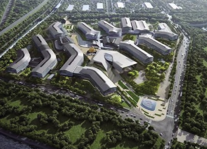 阿里巴巴達摩院南湖園區(qū)造型處理