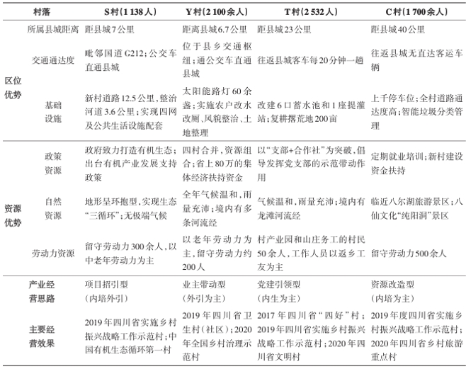N市典型鄉村產業經營模式比較
