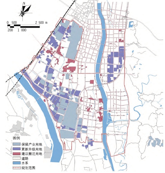 德陽市經(jīng)開區(qū)存量低效工業(yè)用地評價圖