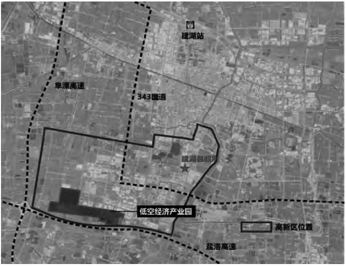 低空經濟產業園區位圖